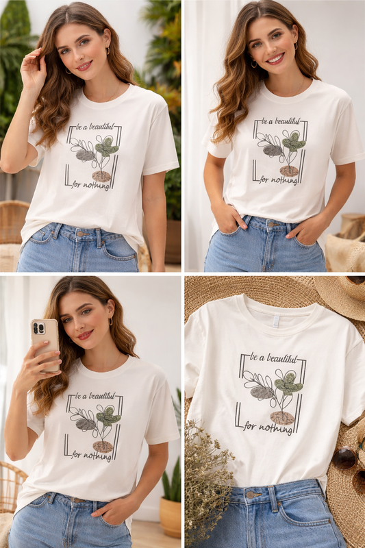 Zena White Graphic T-Shirt