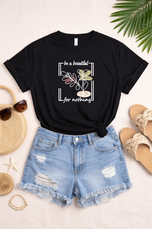Zena Black Graphic T-Shirt