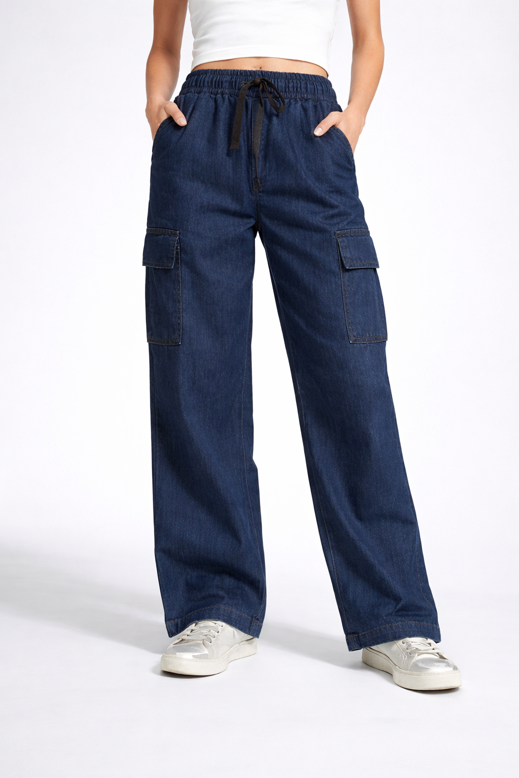 Vexa Blue Cargo Pants