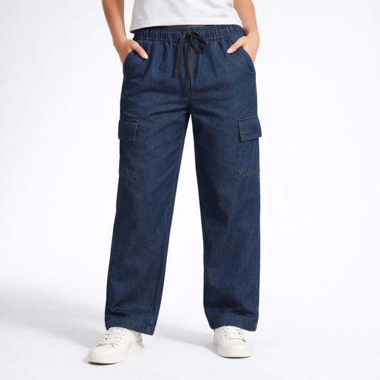 Vexa Blue Cargo Pants