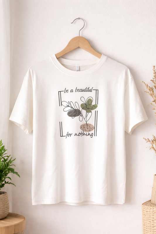 Zena White Graphic T-Shirt